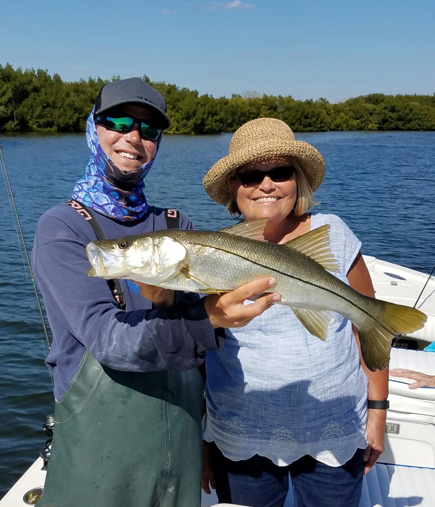 clearwater beach fishing charter snook