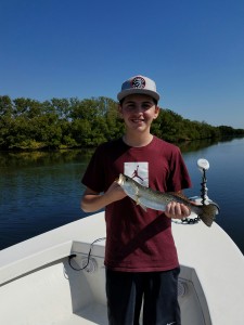 kid fishing charters clearwater beach