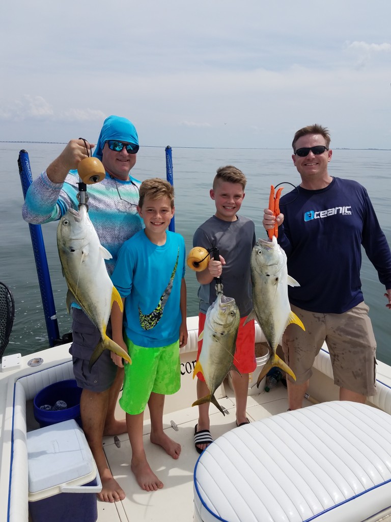 Family fishing charter tour for up to 6 clearwater tampa st.pete beach