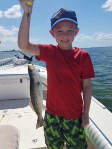 Kids fishing charter tour trout fishing tirp