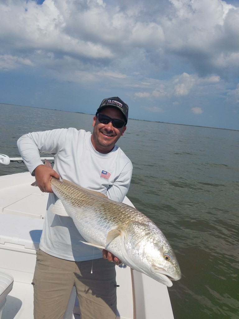 Dave Clearwater Bull Redfish Louisana