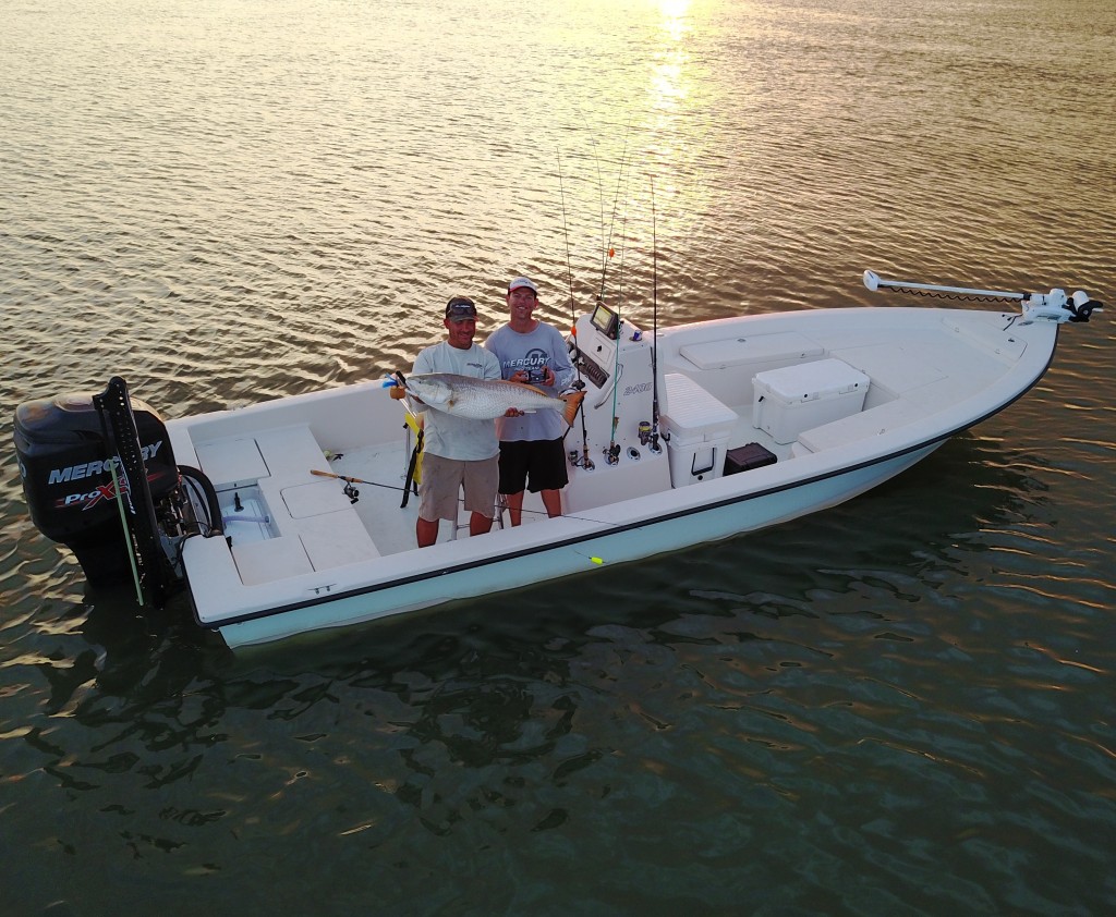 Dave Jared big Redfish fishing charter