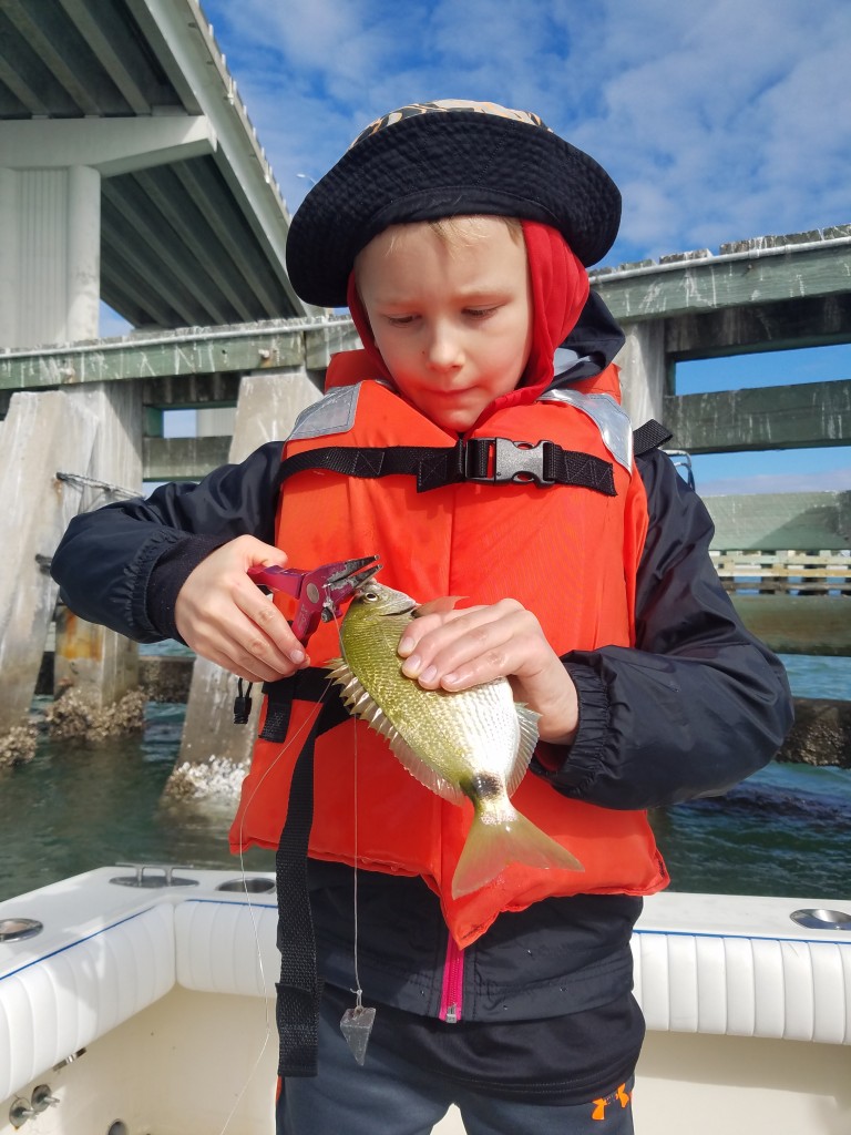 Kids fishing trips clearwater beach