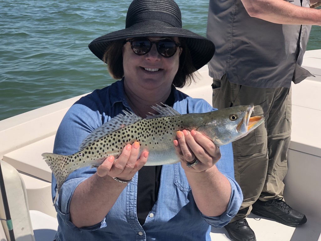 speckled seatrout fishing charter clearwater