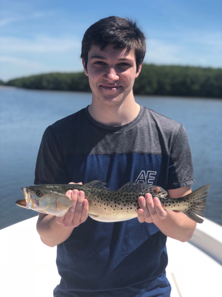 take a kid fishing charter seatrout clearwater beach