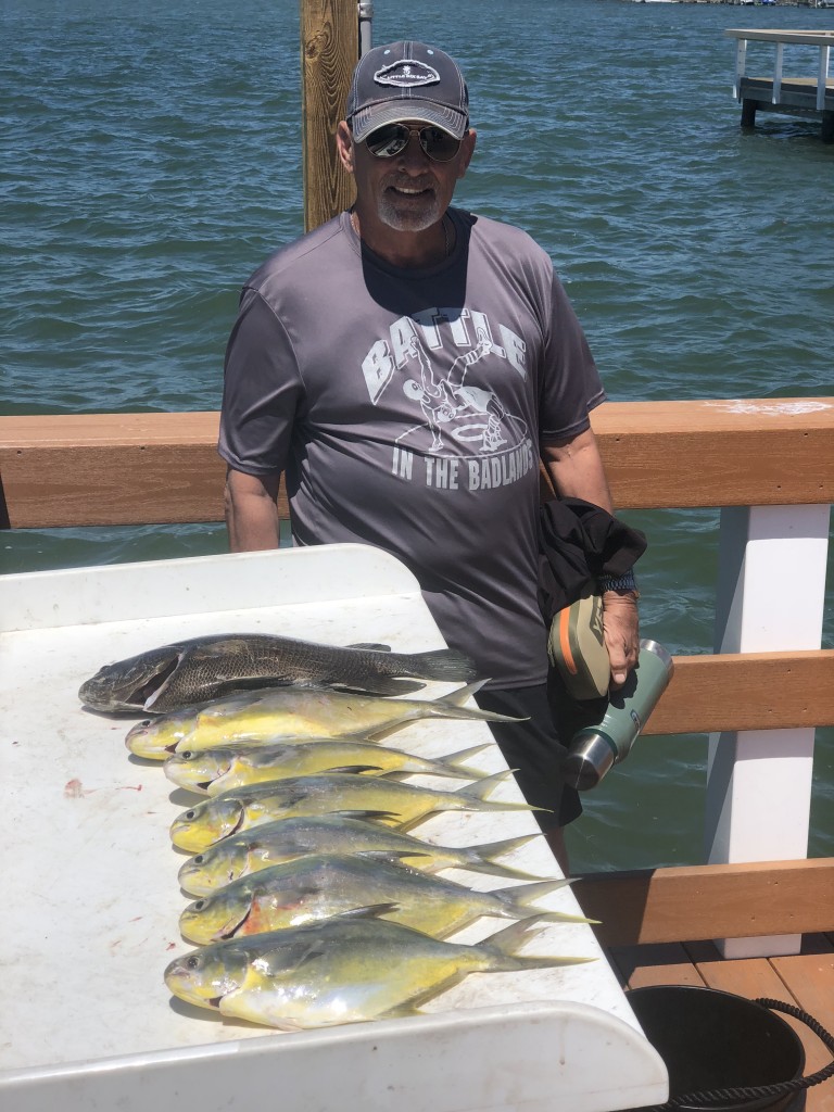 Mike's Pompano catch