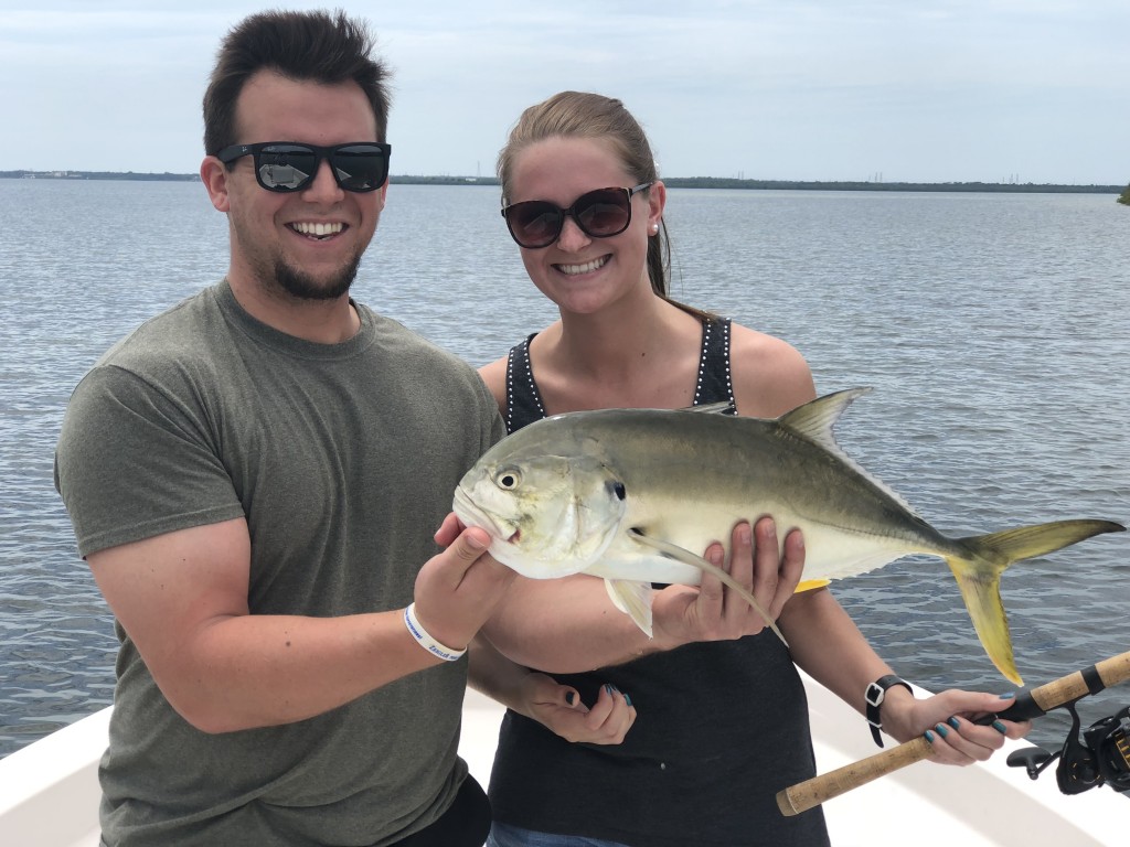 Jack caught on Clearwater fishing charter