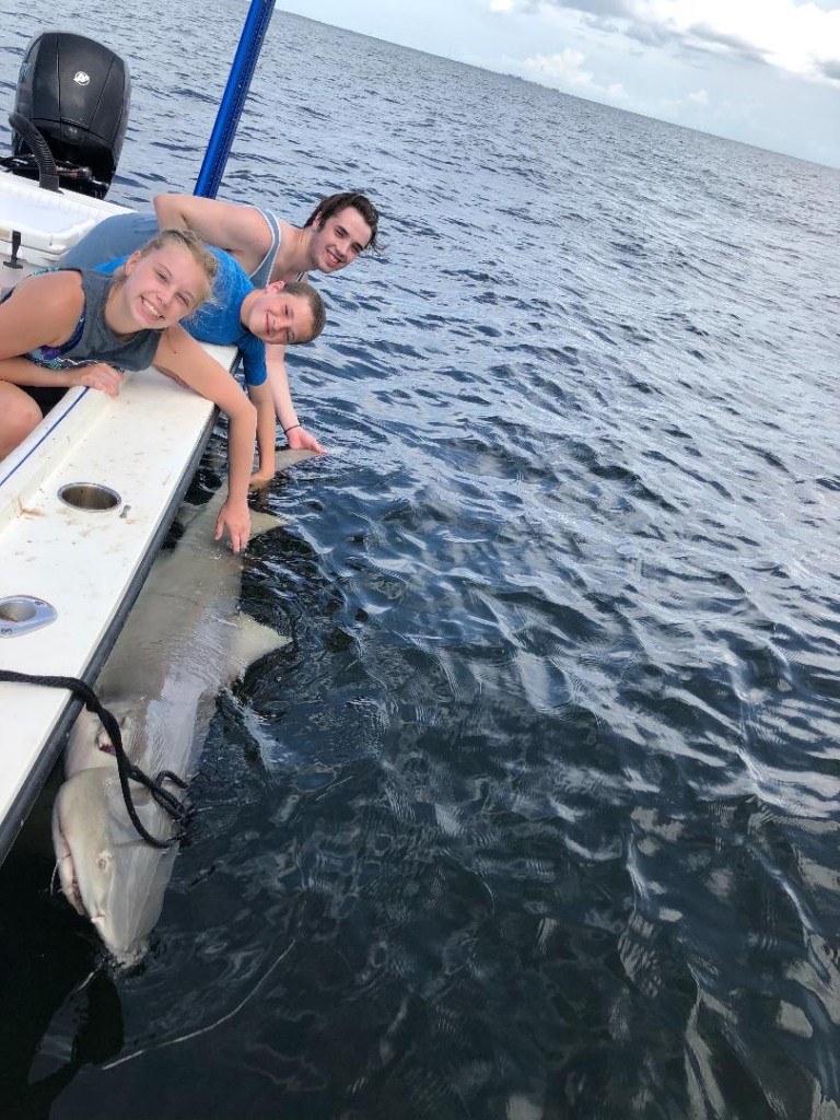 St.Pete beach Shark Fishing Trip