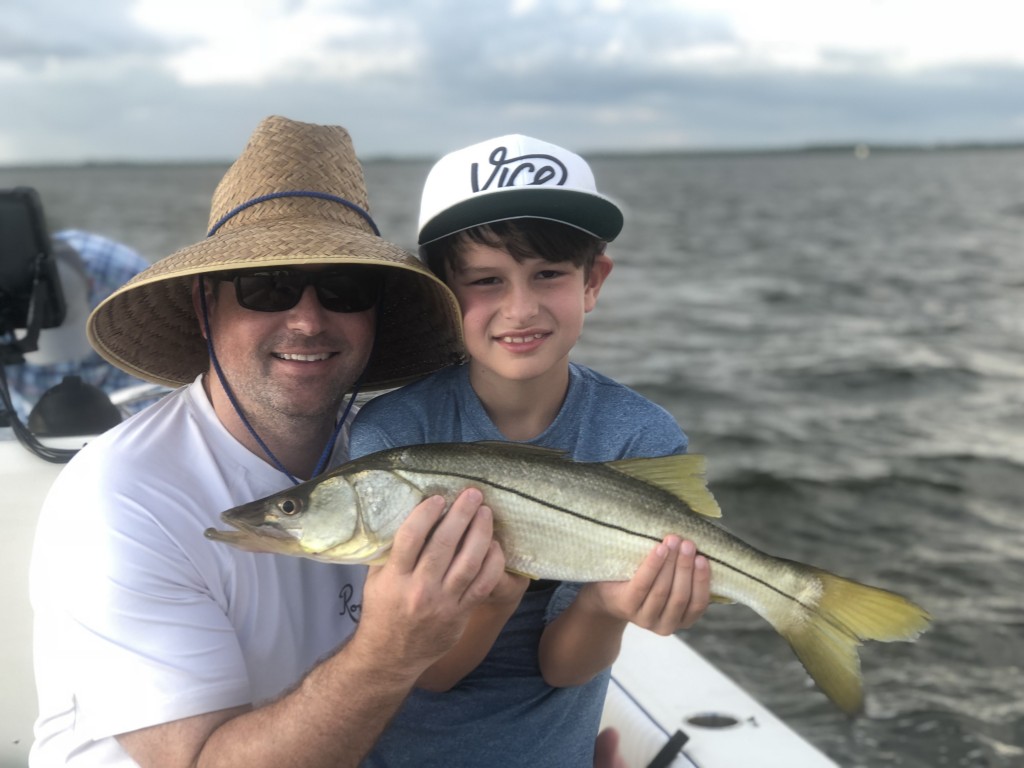 Kids fishing charter clearwater beach