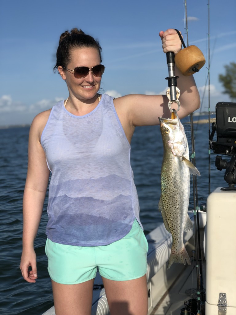 Sandy's trout fly fishing clearwater beach