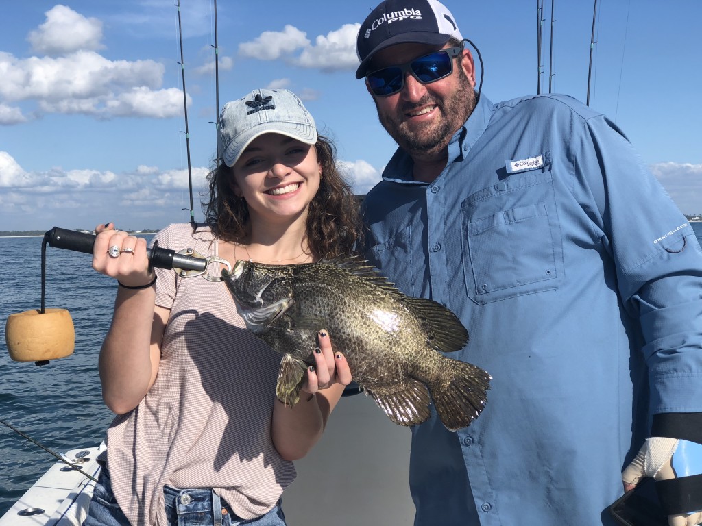 father and daughter fishing trip clearwater beach