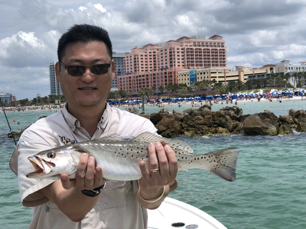 Clearwater Beach Trout Fishing