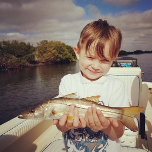 Kids fishing trip clearwater