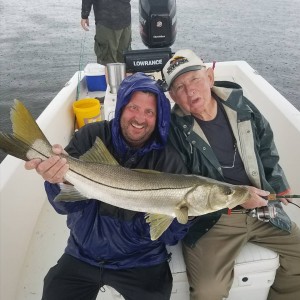 harold snook caught while charter fishing oldsmar florida