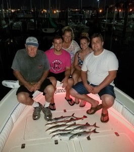 night fishing charter clearwater